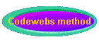 Codewebs method